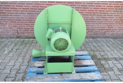 Drukventilator 3 fase 400 volt 5,5 kW 2950 rpm. Used